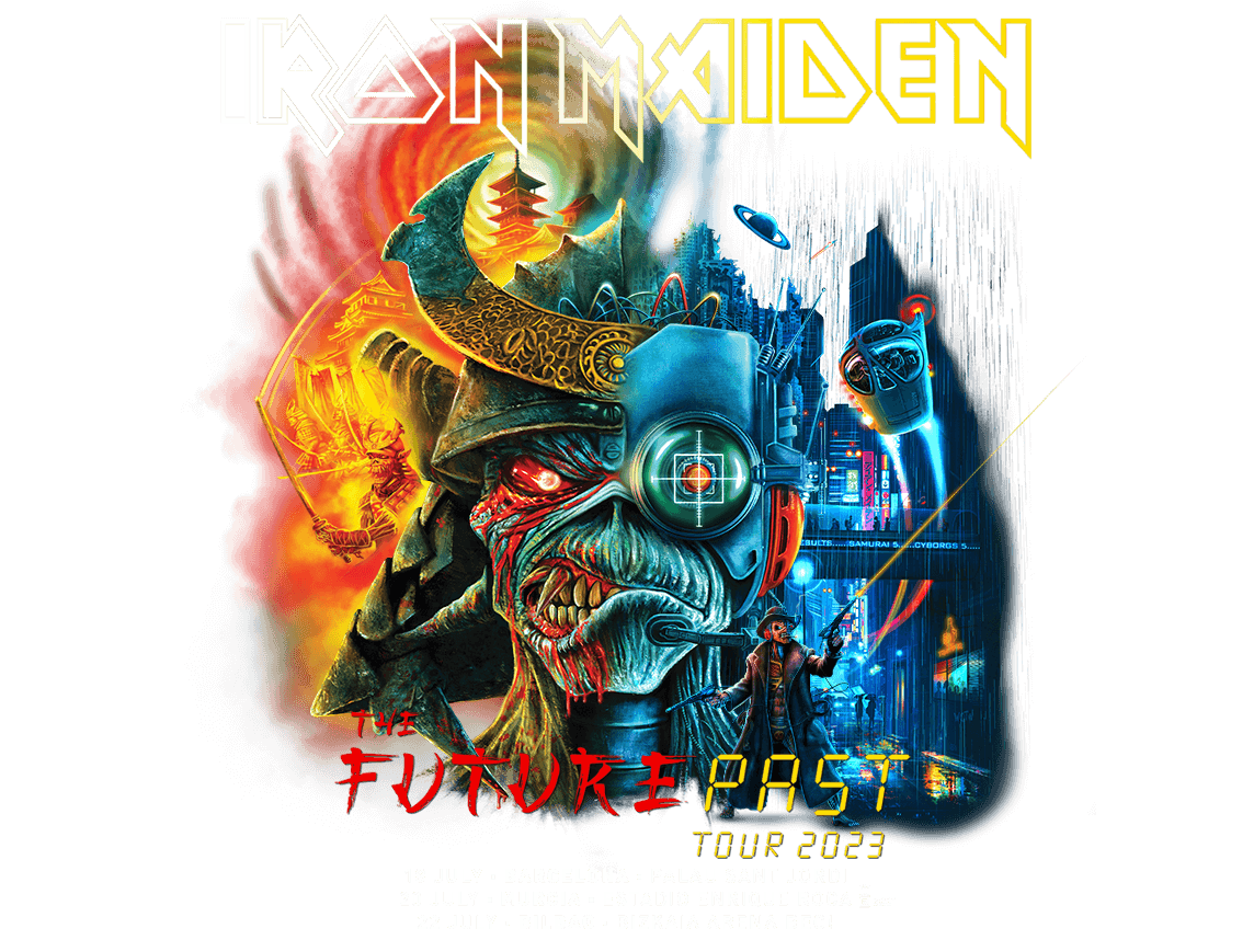 Web Oficial Iron Maiden en España 2023